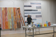 Jun Kaneko in his Omaha studio